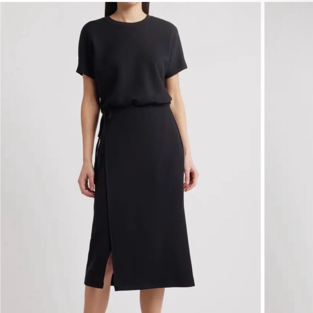 SPANX Air Essentials Tie Waist Midi Dress